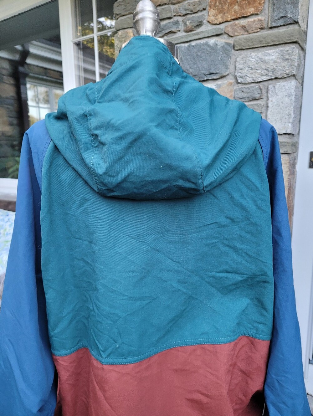 L.L.Bean Colorblock Anorak Pullover Jacket - Picture 9 of 14